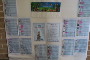 foyer display 100 Stories