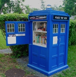 Tardis Little Free Library